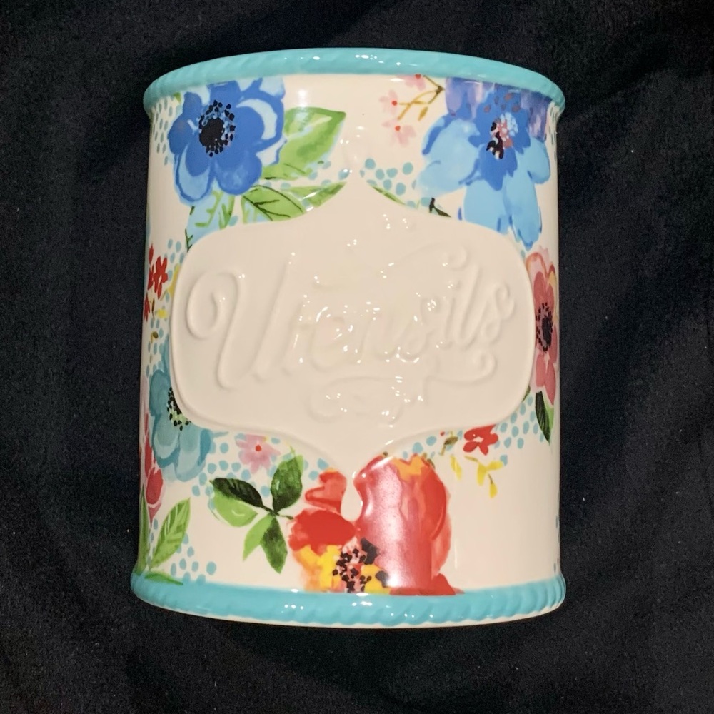 The Pioneer Woman Melody Utensil Holder NWT